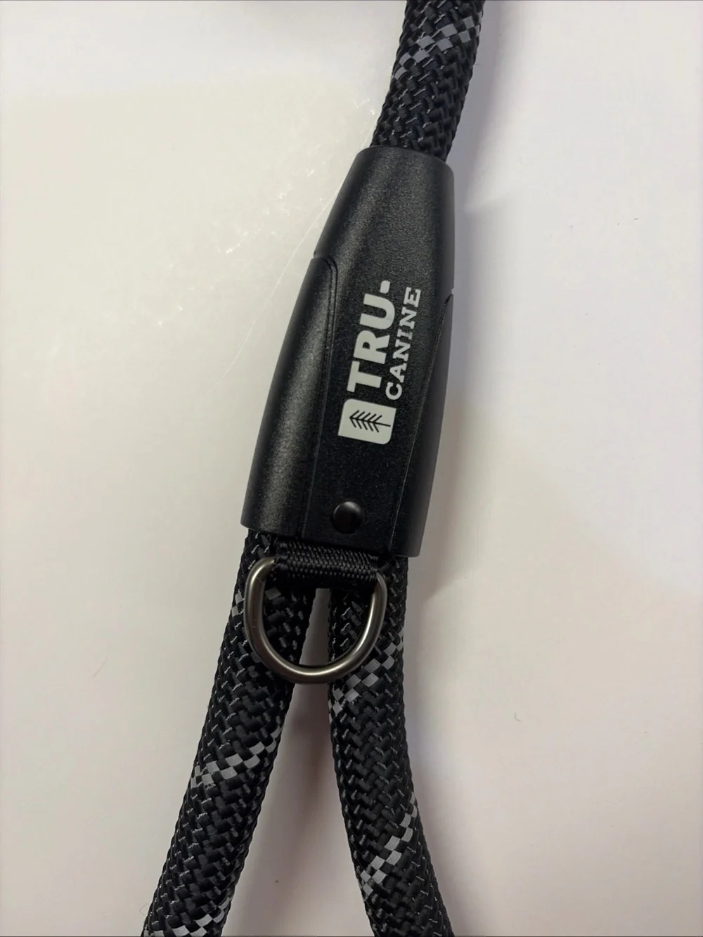 Black Reflective Climbing Rope Dog Leash - 5FT